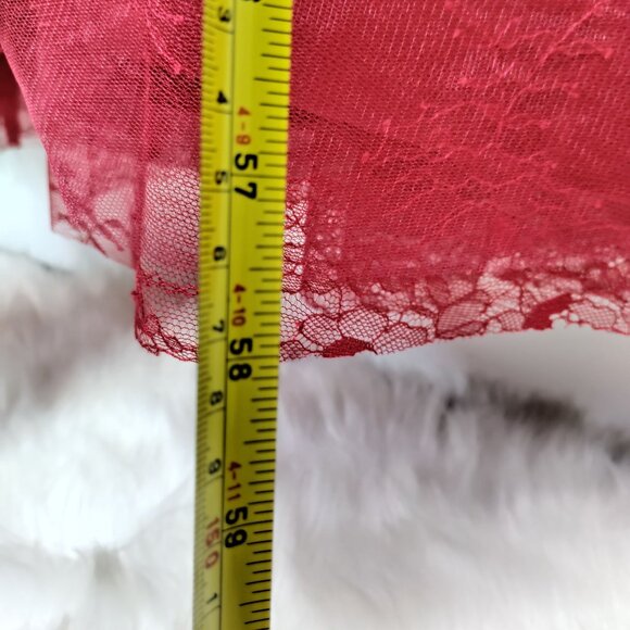 NWOT Baby Online DRESS Red Lace Dress 6 - Picture 5 of 16